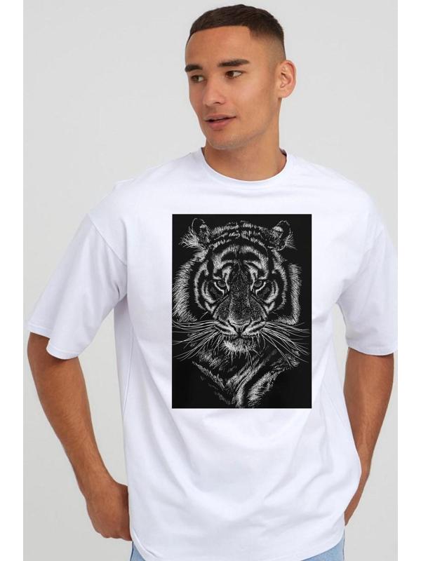 Термотрансфер «Портрет тигра», 22 × 28 см