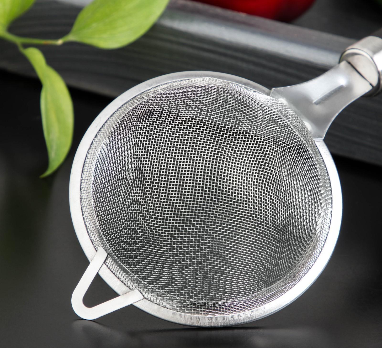 Сито Доляна Venus, нержавеющая сталь, цвет чёрный