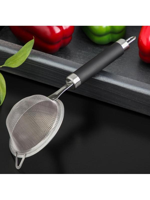 Сито Доляна Venus, нержавеющая сталь, цвет чёрный