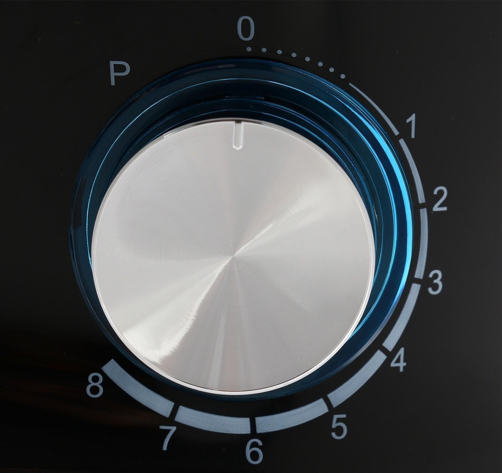 Миксер Windigo WMR-01, планетарный, 1000 Вт, 4.5 л, 8 скоростей, 3 насадки, чёрный