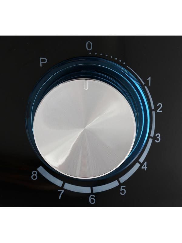 Миксер Windigo WMR-01, планетарный, 1000 Вт, 4.5 л, 8 скоростей, 3 насадки, чёрный