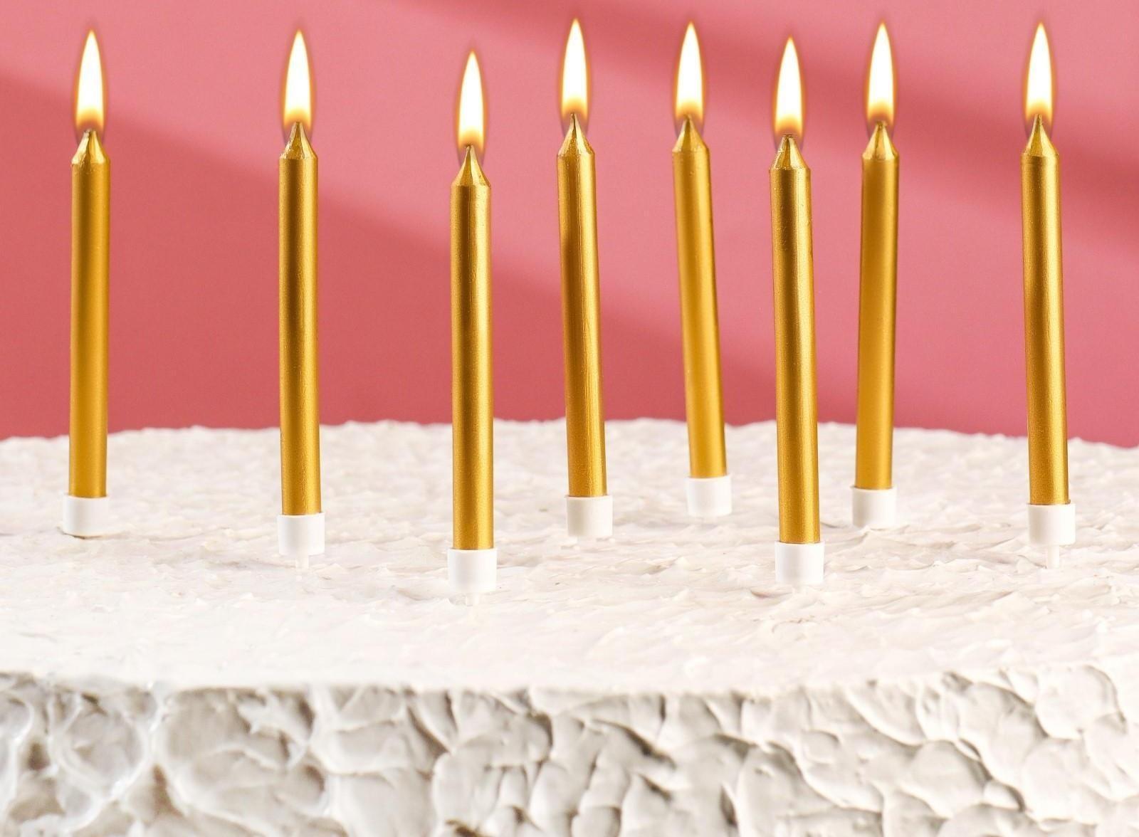 Набор свечей для торта 