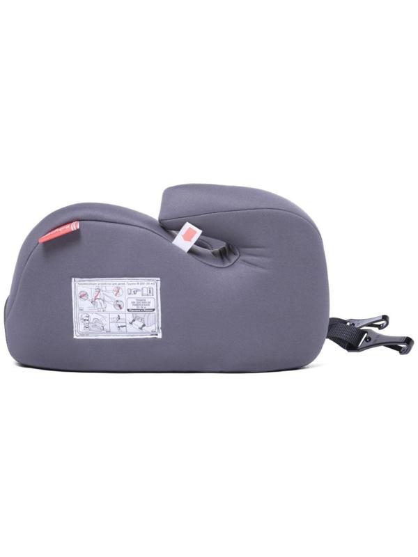 Автокресло детское бустер, гр. II/III, 15-36кг, (5-13 лет) (Серый Карбон)