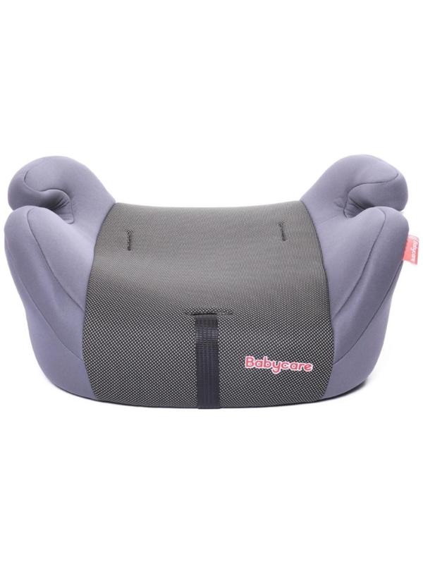 Автокресло детское бустер, гр. II/III, 15-36кг, (5-13 лет) (Серый Карбон)