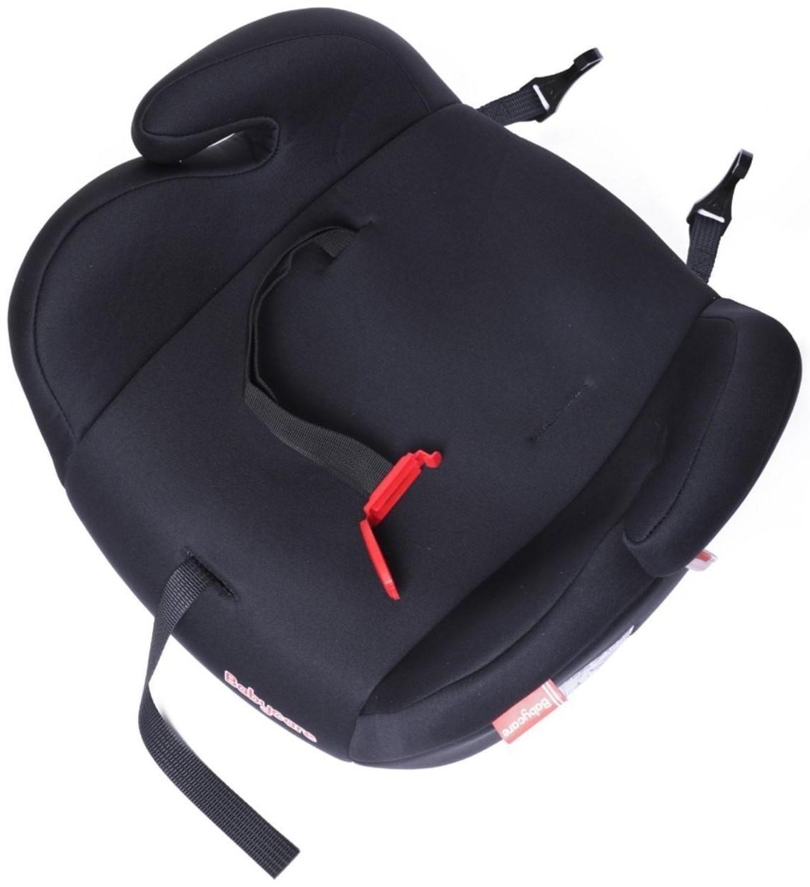 Автокресло детское бустер, гр. II/III, 15-36кг, (5-13 лет) 4 шт/уп (Черный)