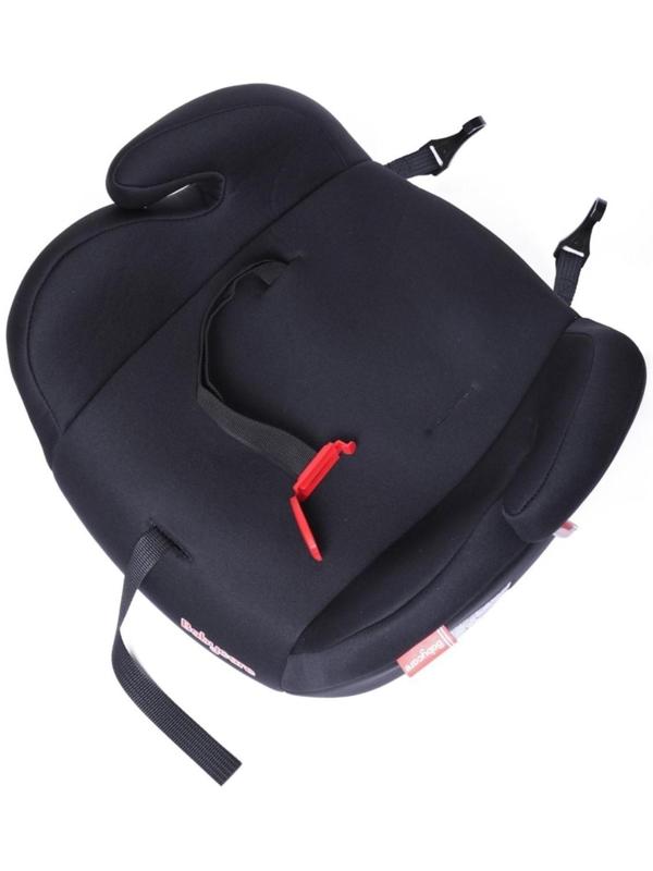 Автокресло детское бустер, гр. II/III, 15-36кг, (5-13 лет) 4 шт/уп (Черный)