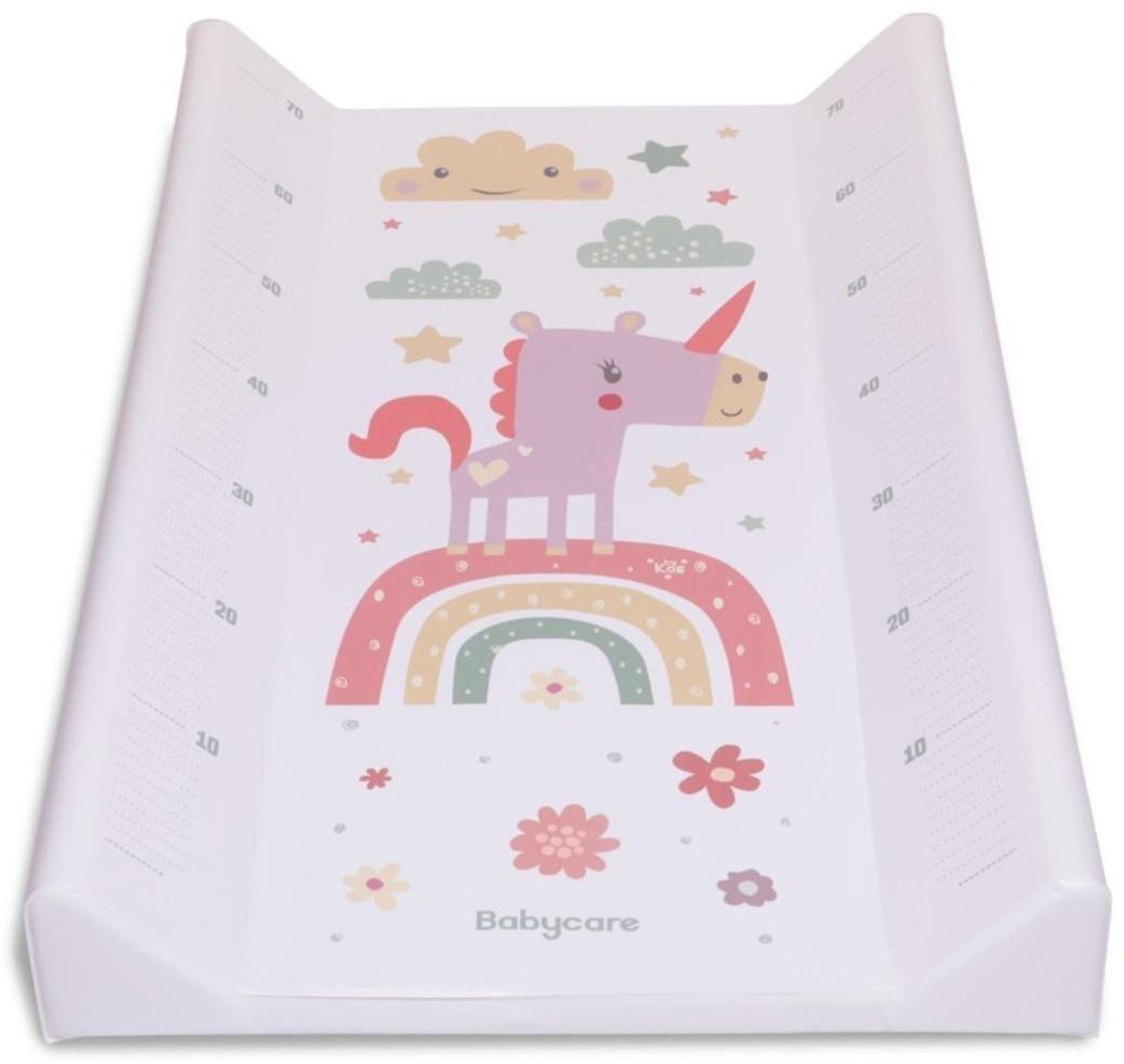 Доска - матрасик для пеленального столика/комода 800х470 «Единорог» цвет бежевый (Unicorn Beige)