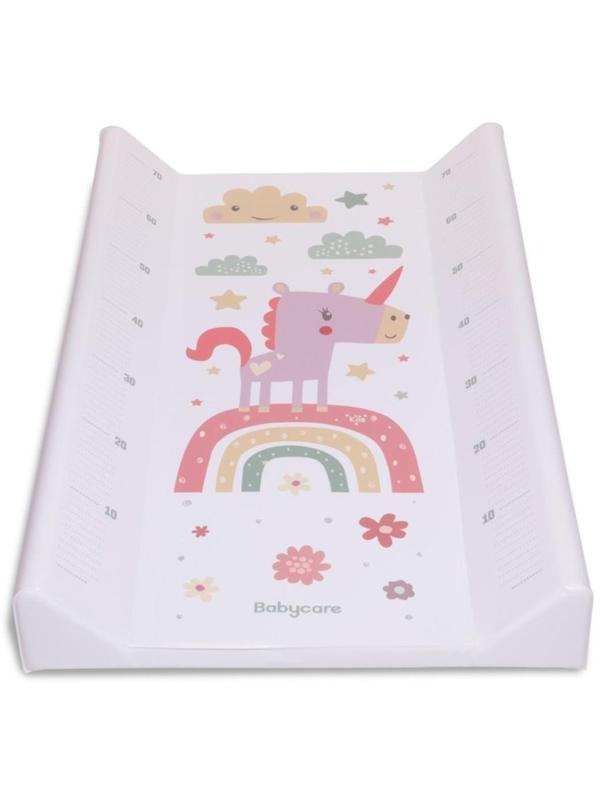 Доска - матрасик для пеленального столика/комода 800х470 «Единорог» цвет бежевый (Unicorn Beige)