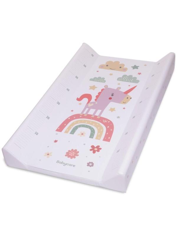 Доска - матрасик для пеленального столика/комода 800х470 «Единорог» цвет бежевый (Unicorn Beige)