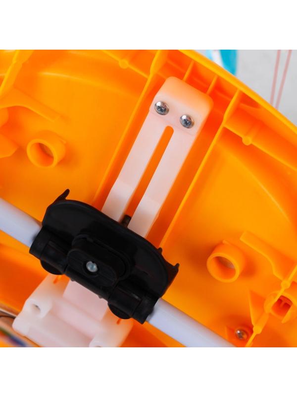 Ходунки «BUGGY», оранжевый, 6 колес, муз., свет