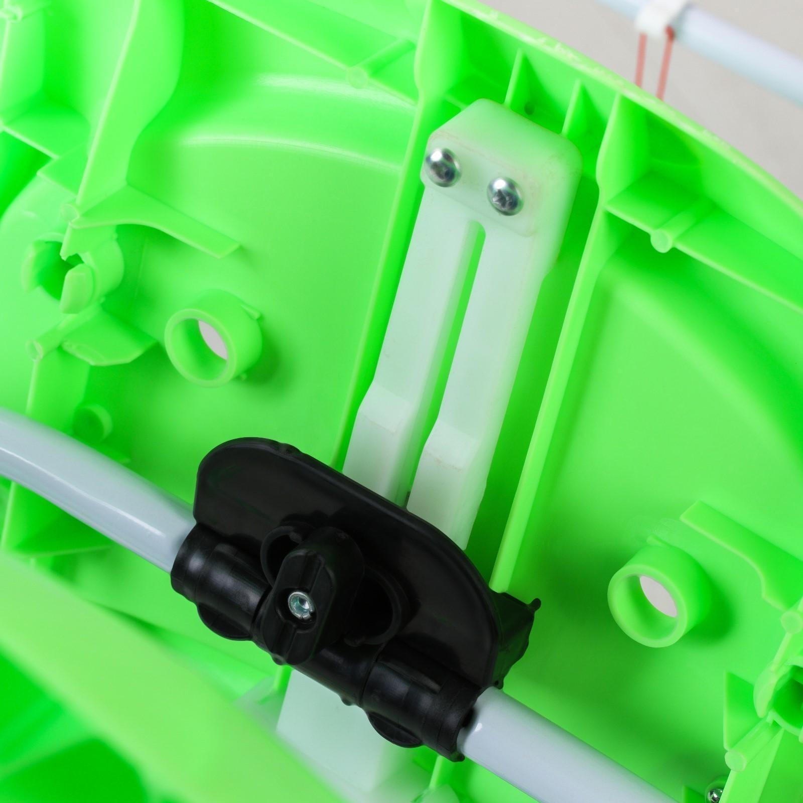 Ходунки «BUGGY», зеленый, 6 колес, муз., свет