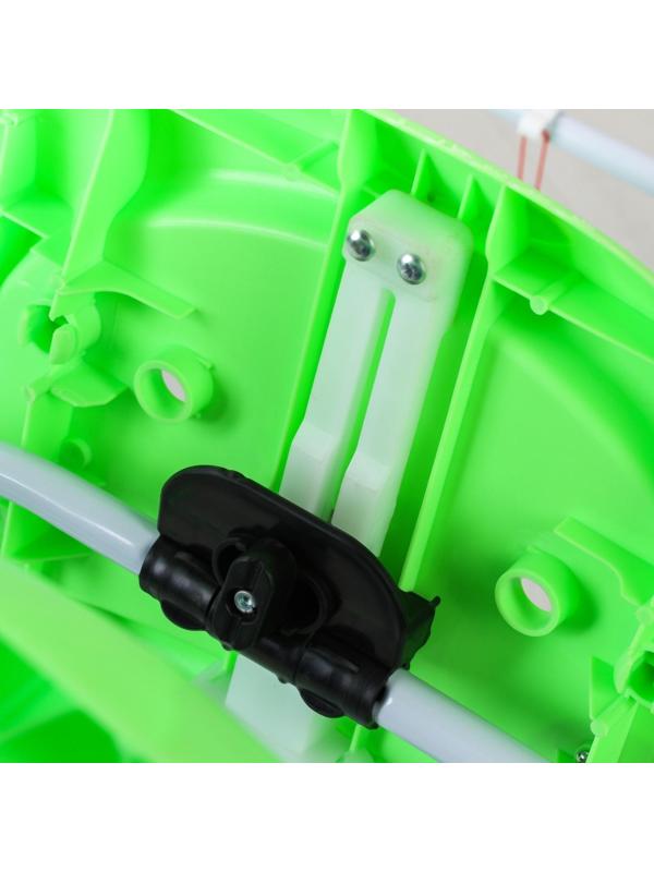 Ходунки «BUGGY», зеленый, 6 колес, муз., свет