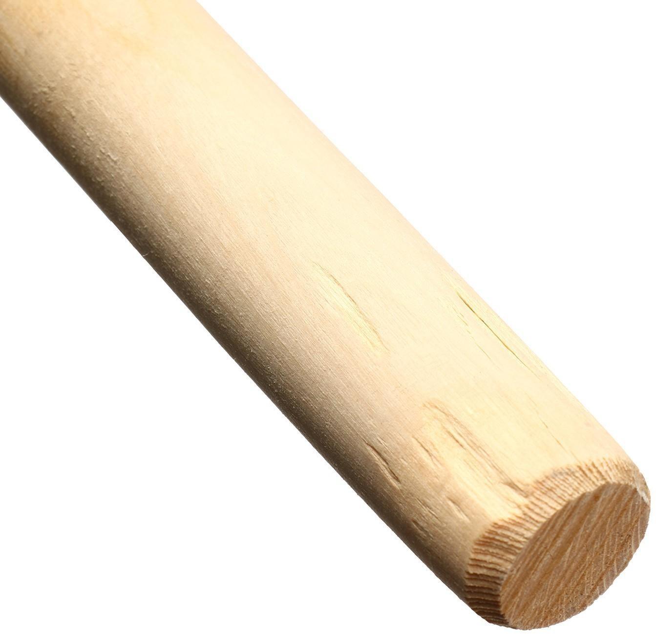 Черенок берёзовый, d = 30 мм, длина 120 см, первый сорт