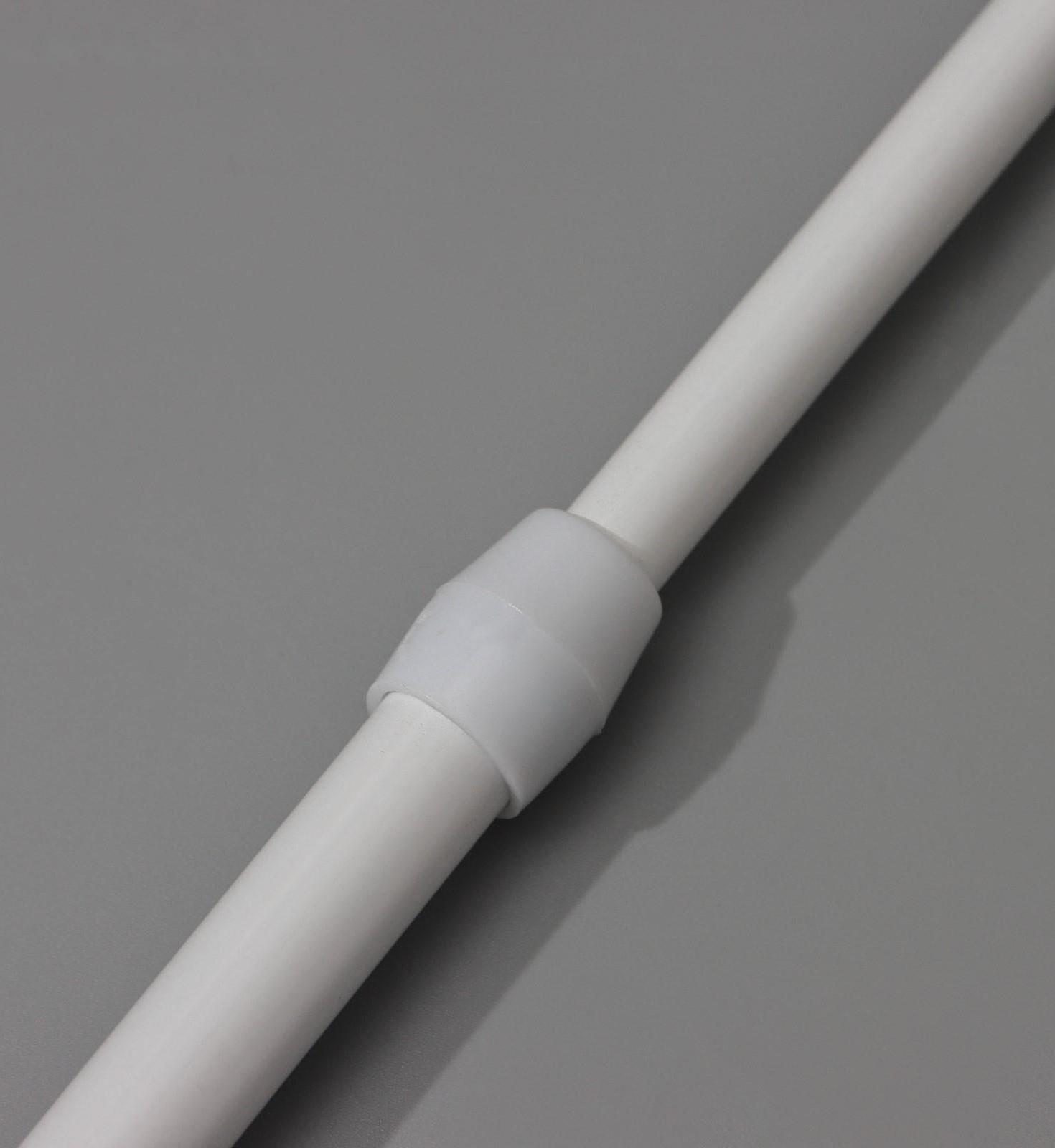 Карниз универсальный, раздвижной 30-50 см, цвет белый