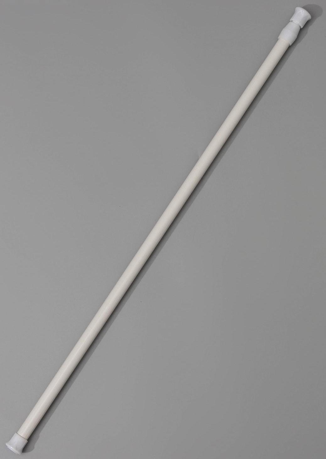 Карниз универсальный, раздвижной 70-120 см, цвет белый