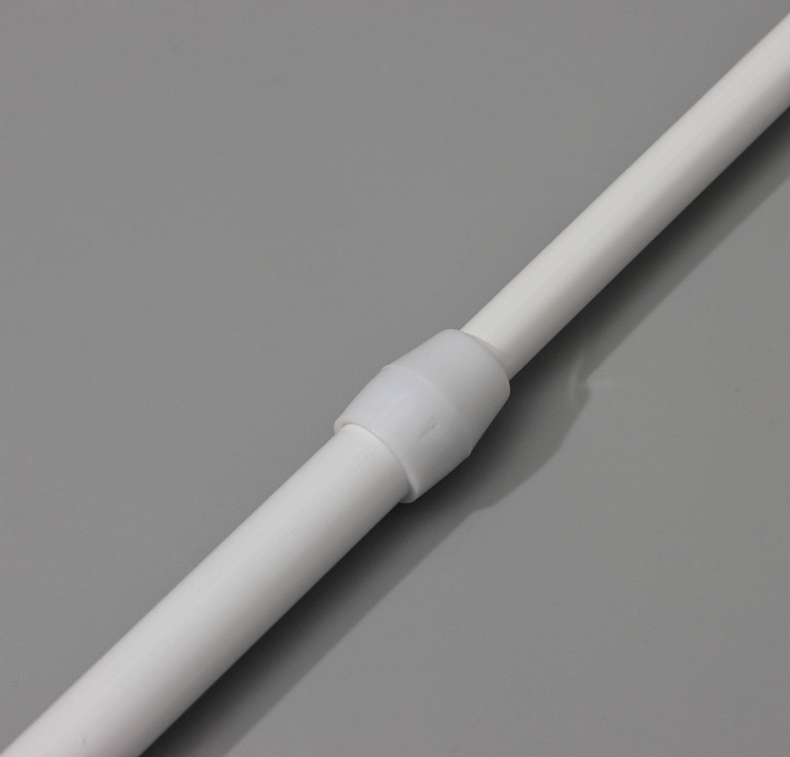 Карниз универсальный, раздвижной 70-120 см, цвет белый