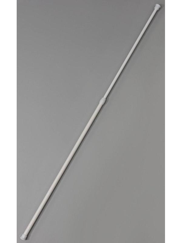 Карниз универсальный, раздвижной 70-120 см, цвет белый