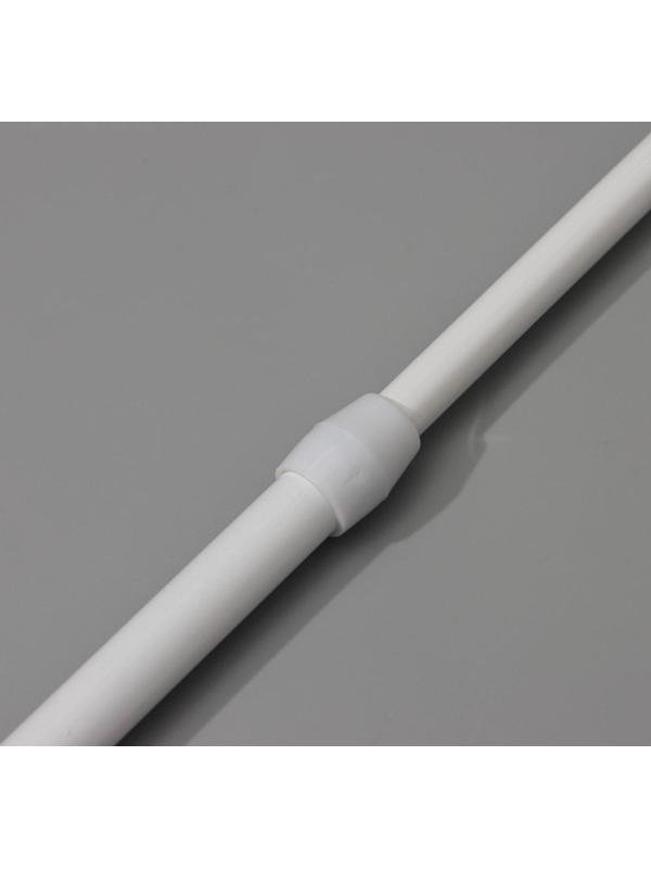 Карниз универсальный, раздвижной 70-120 см, цвет белый