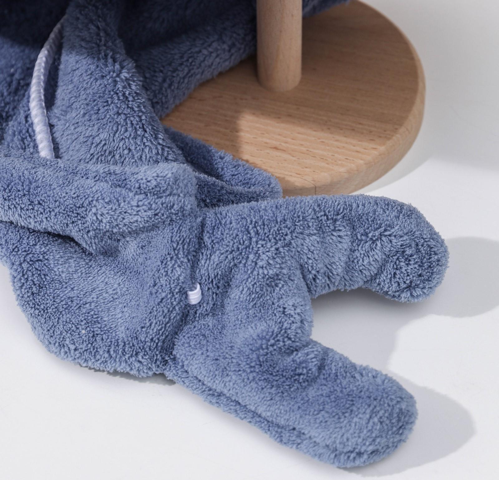 Чалма для сушки волос Доляна «Кит», микрофибра, цвет МИКС