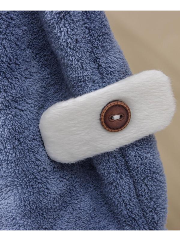 Чалма для сушки волос Доляна «Кит», микрофибра, цвет МИКС