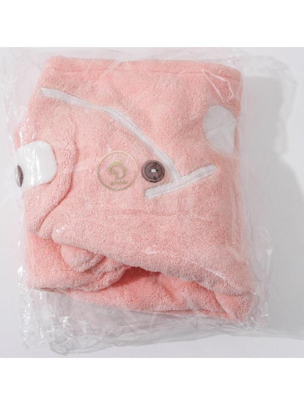 Чалма для сушки волос Доляна «Кит», микрофибра, цвет МИКС