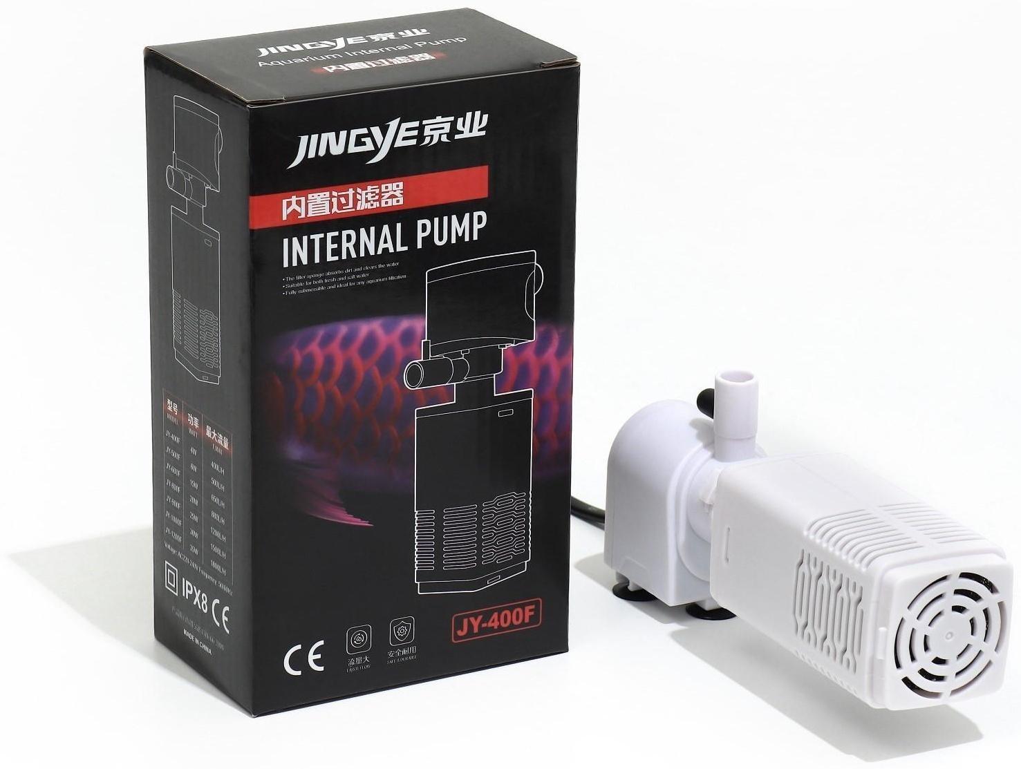 Фильтр внутренний JINGYE, 400 л/ч, 4 Вт