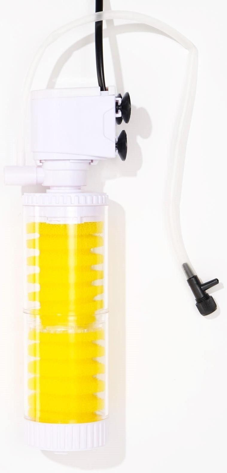 Фильтр внутренний JINGYE Bio, двухсекционный, 600 л/ч, 10 Вт