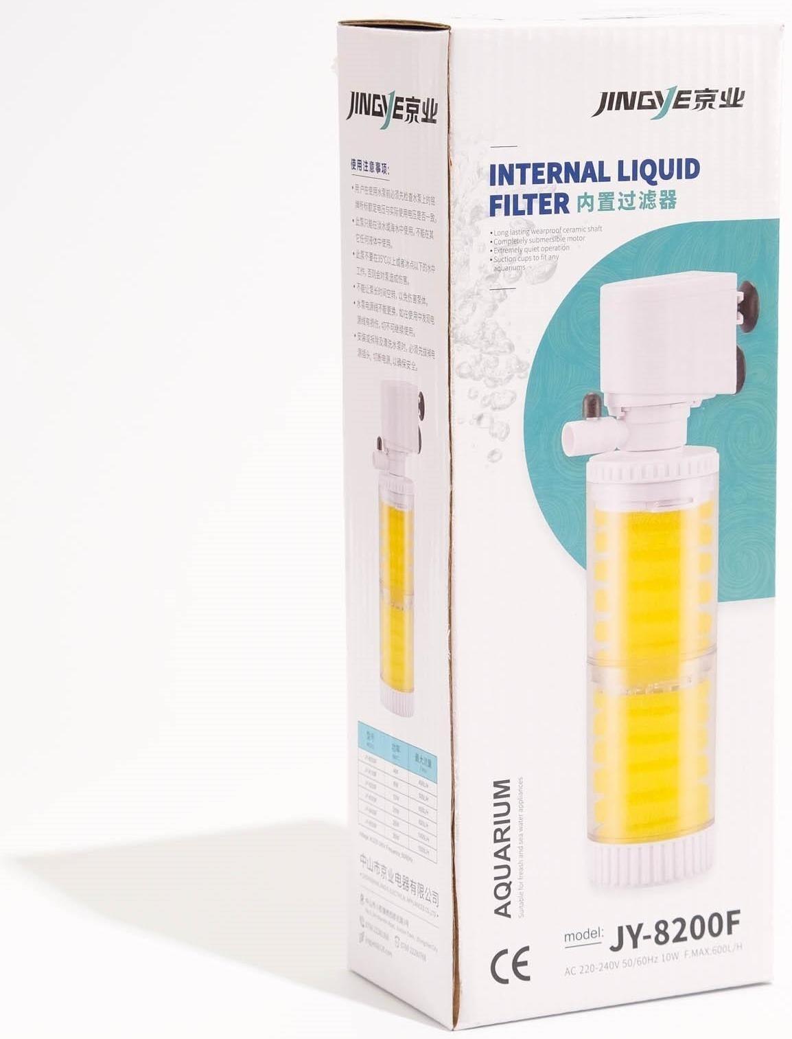 Фильтр внутренний JINGYE Bio, двухсекционный, 600 л/ч, 10 Вт