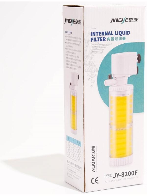 Фильтр внутренний JINGYE Bio, двухсекционный, 600 л/ч, 10 Вт