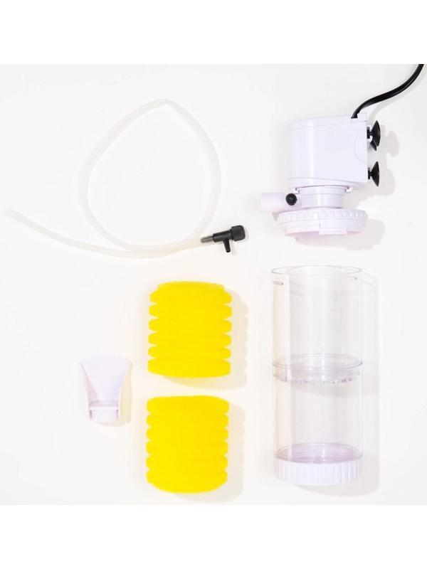 Фильтр внутренний JINGYE Bio, двухсекционный, 800 л/ч, 20 Вт