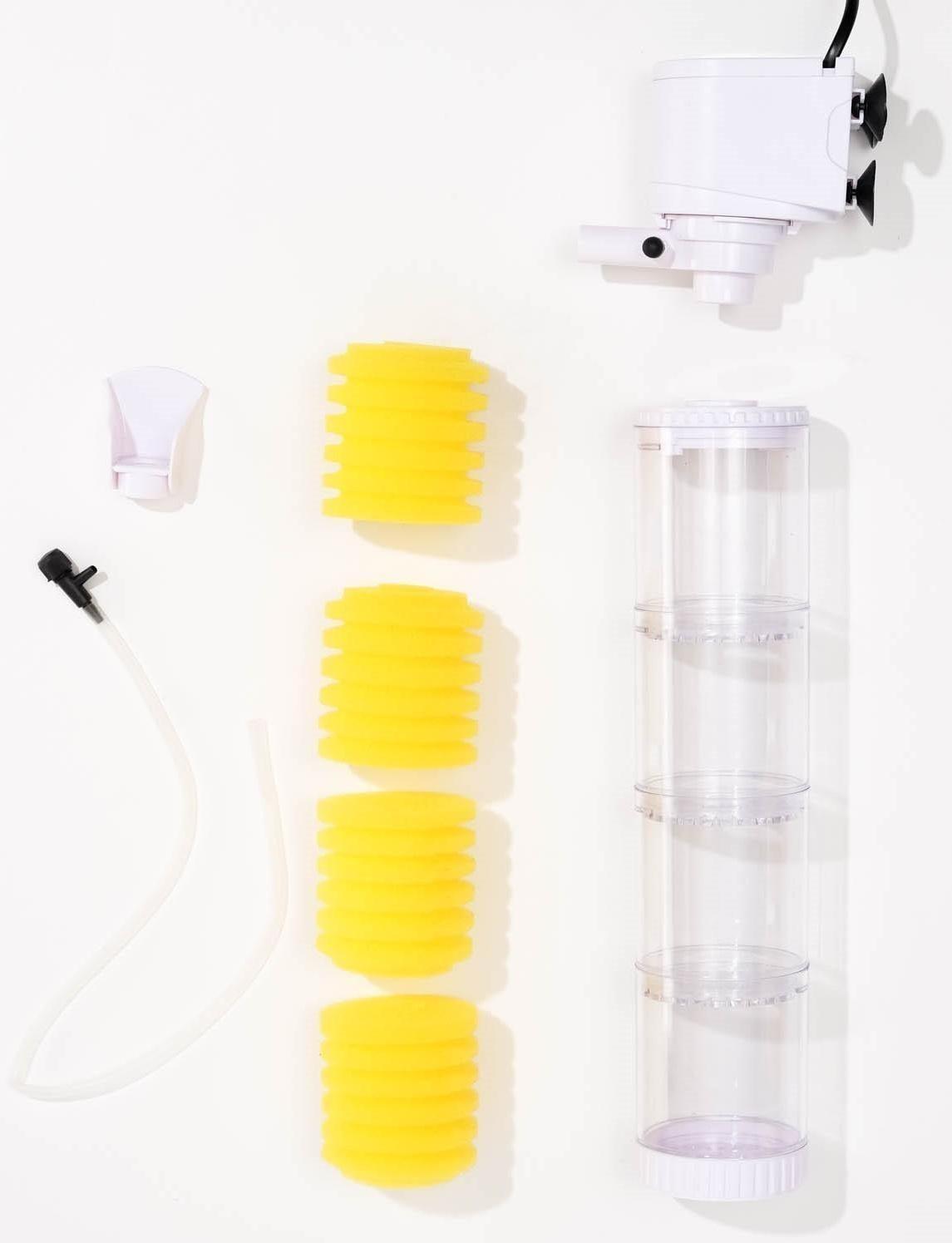 Фильтр внутренний JINGYE Bio, четырехсекционный, 1500 л/ч, 35 Вт