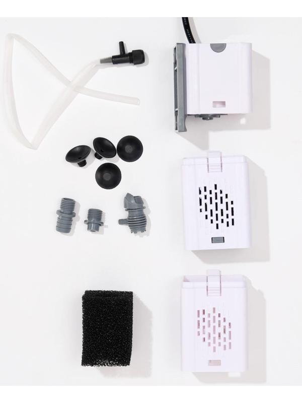 Фильтр внутренний JINGYE High-end, бесшумный, двухсекционный, 700 л/ч, 10 Вт