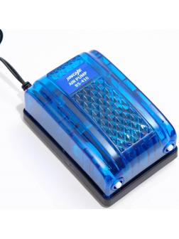 Компрессор JINGYE внешний, прозрачный корпус, 2 x 4 л/мин, 5 Вт