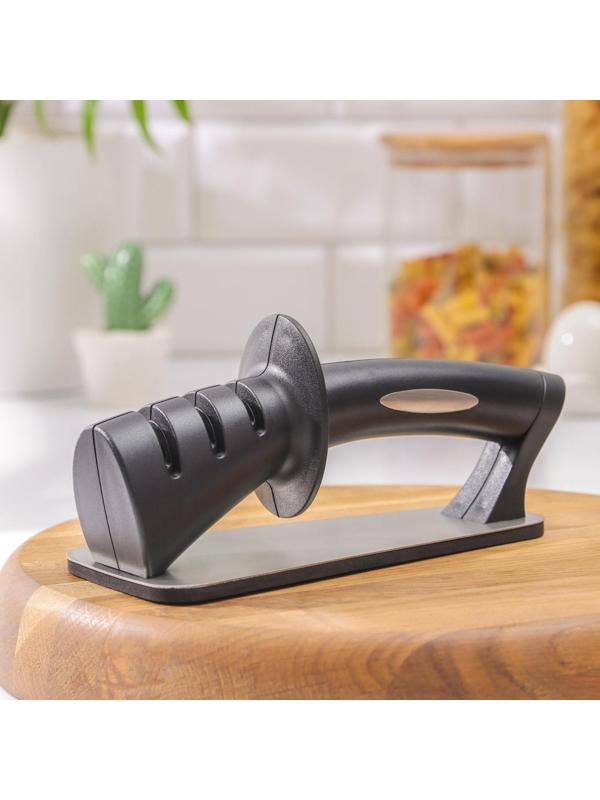 Точилка для ножей Доляна Law, 3 степени заточки