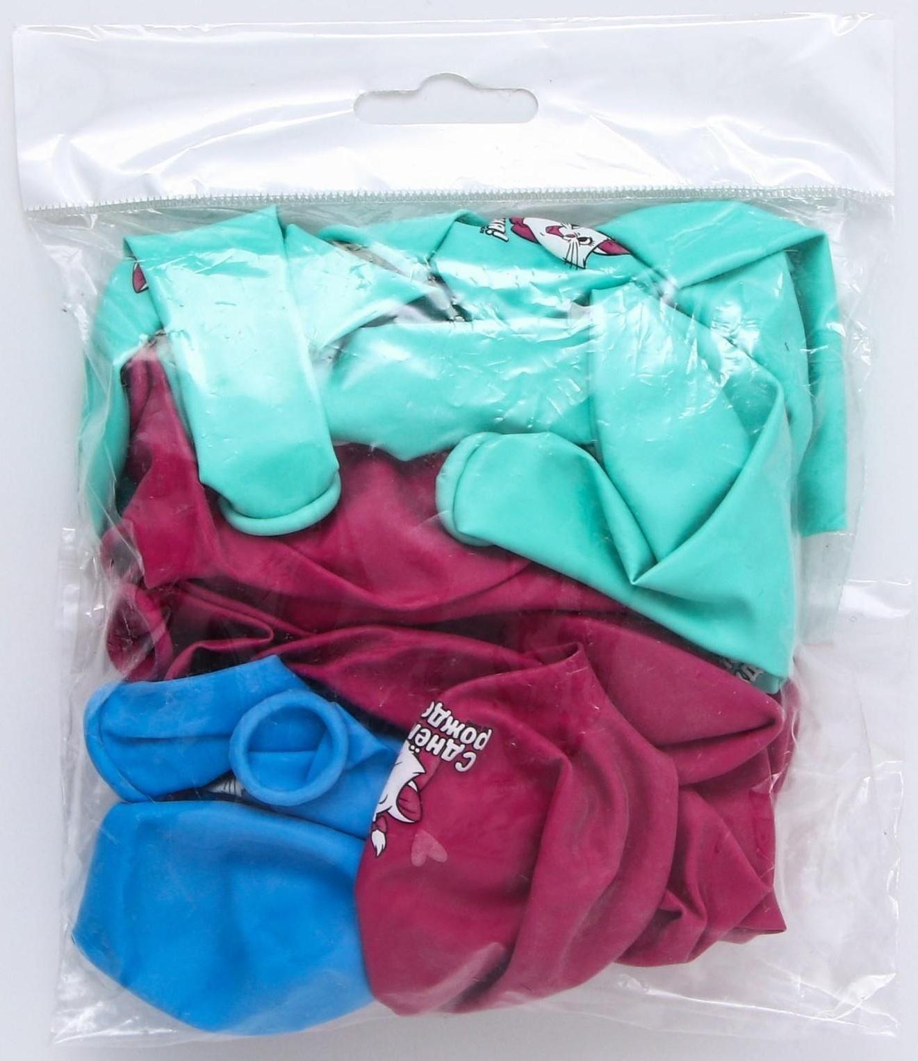 Воздушные шары цветные 