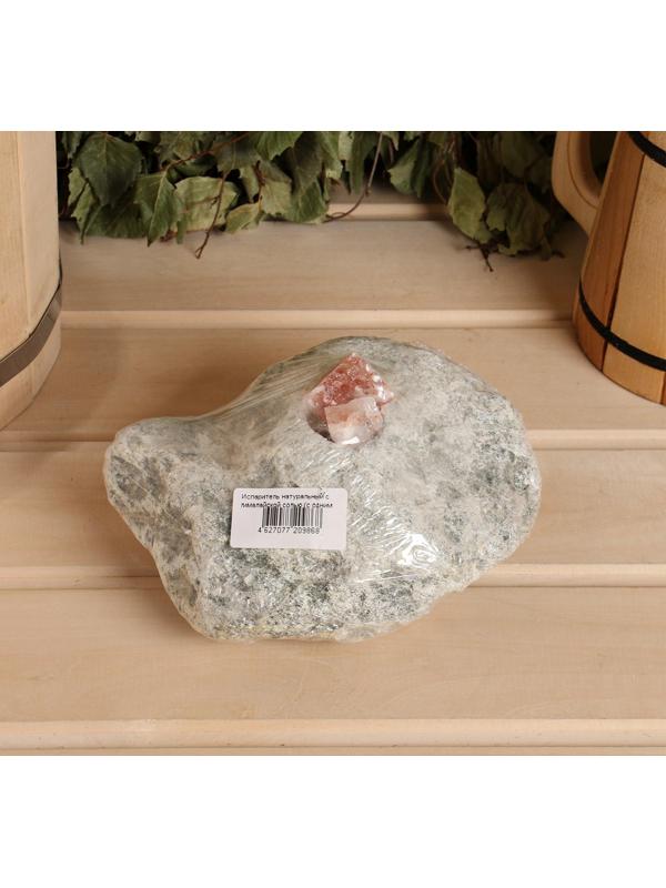Испаритель натуральный с гималайской солью из талькохлорита (с одним отверстием)