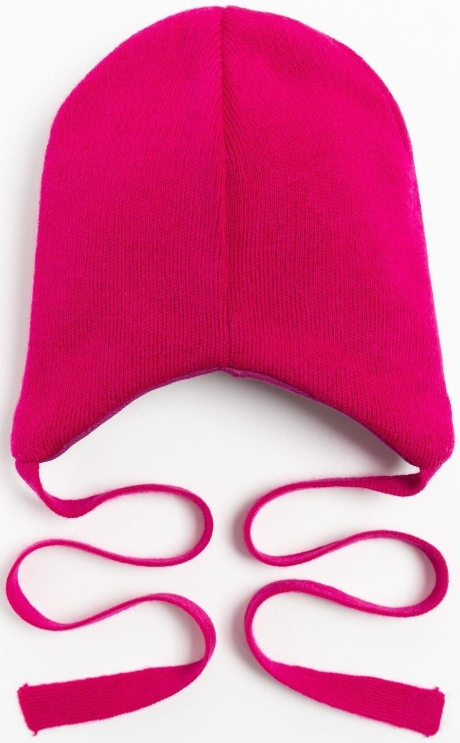 Шапка детская, цвет малиновый, размер 42-46