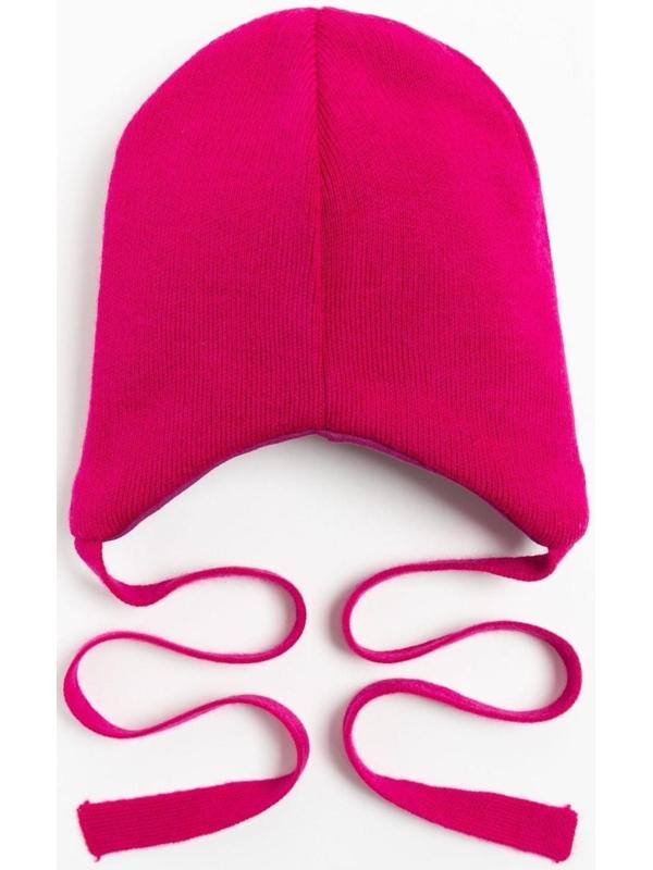 Шапка детская, цвет малиновый, размер 42-46