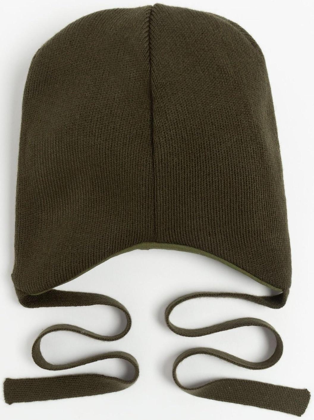 Шапка детская, цвет хаки, размер 46-50