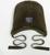 Шапка детская, цвет хаки, размер 46-50