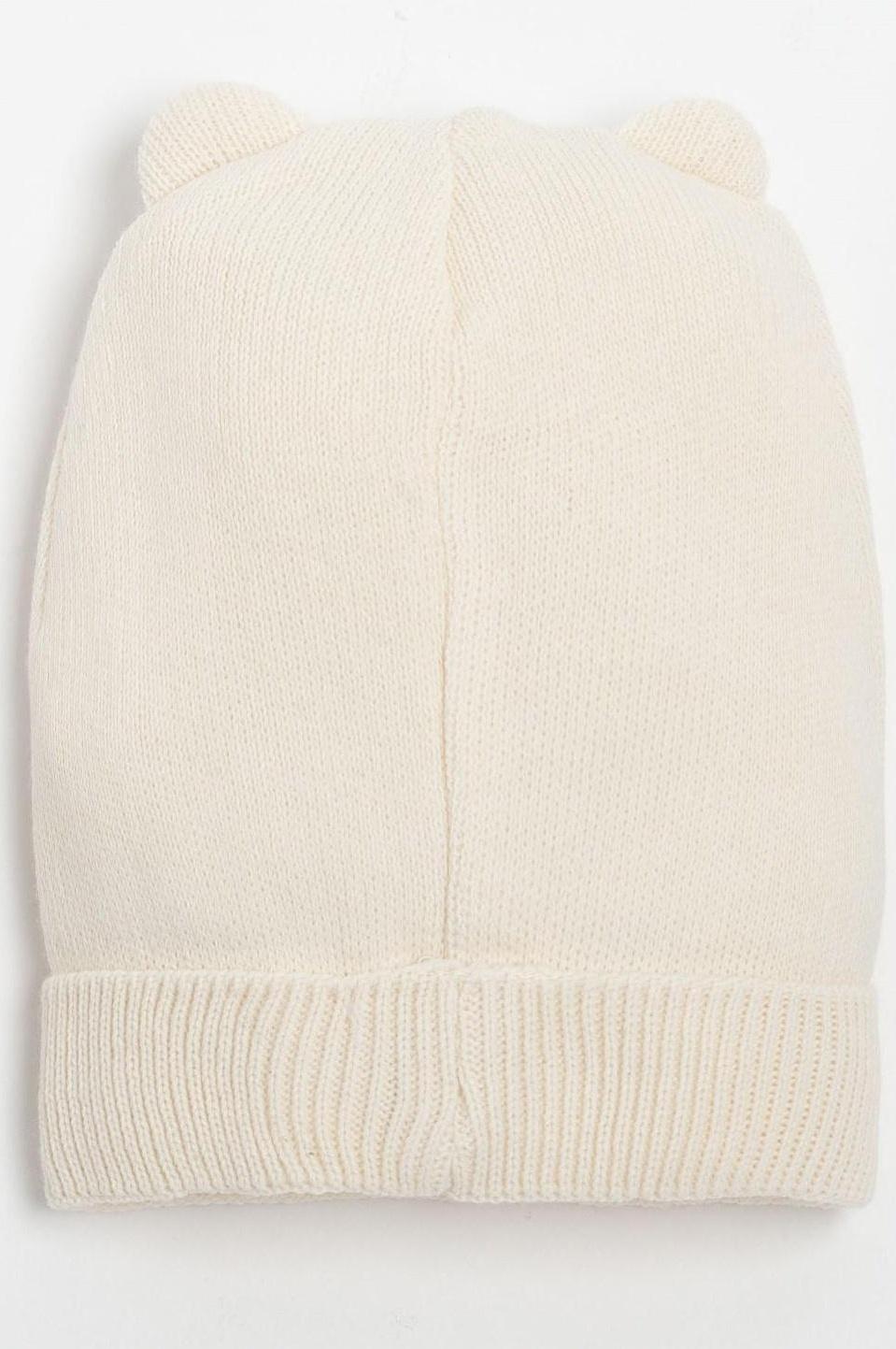 Шапка детская, цвет молочный, размер 46-50