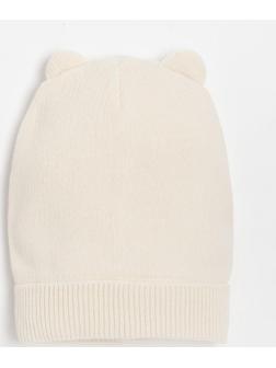 Шапка детская, цвет молочный, размер 46-50
