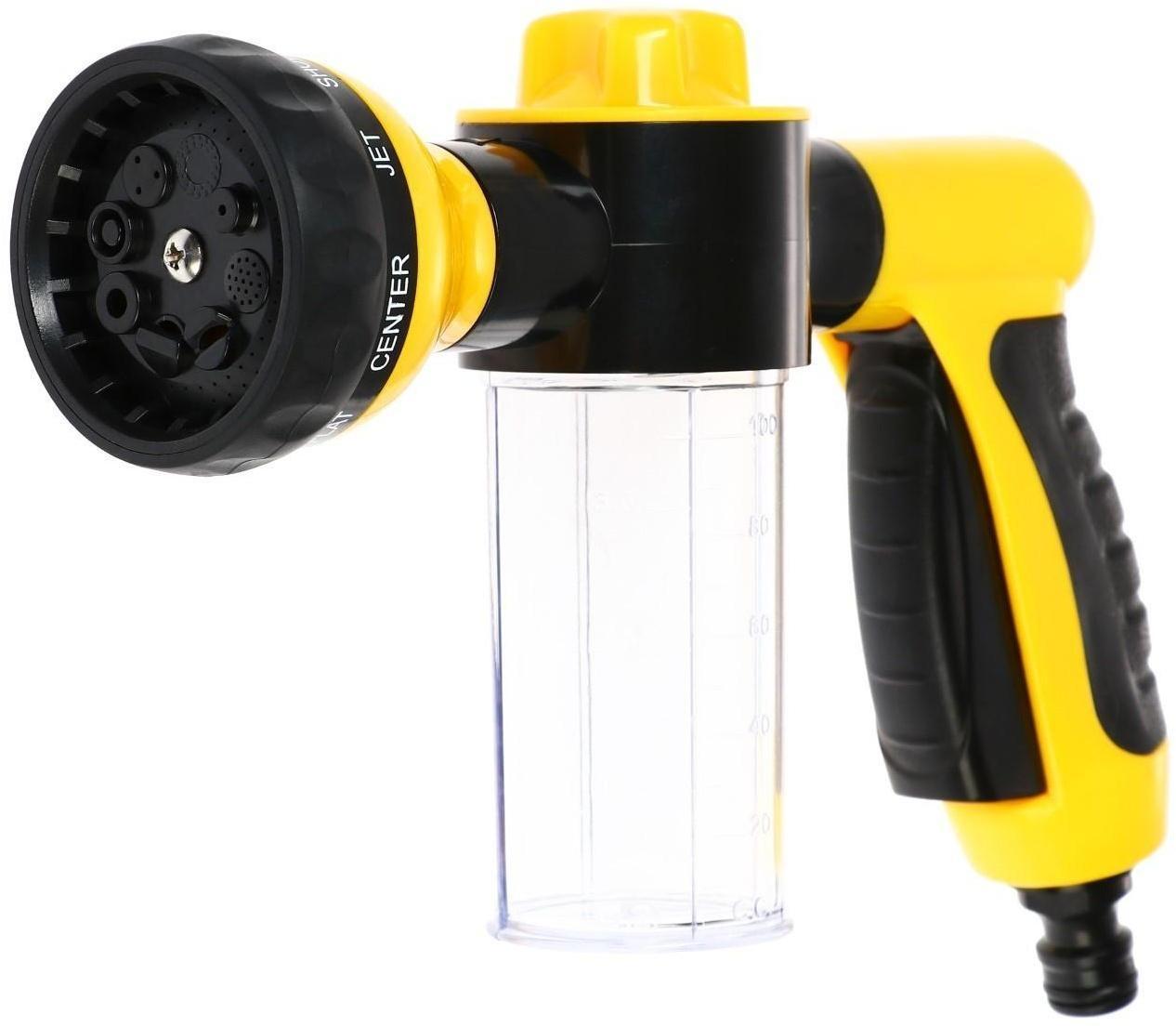 Пистолет для мойки авто, 9 режимов, 100 мл