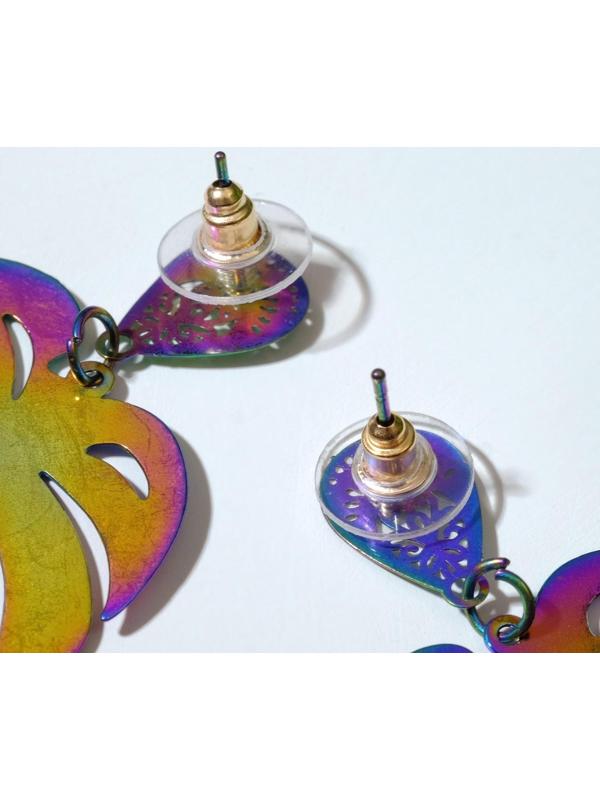 Серьги металл 