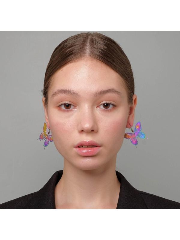 Серьги металл 