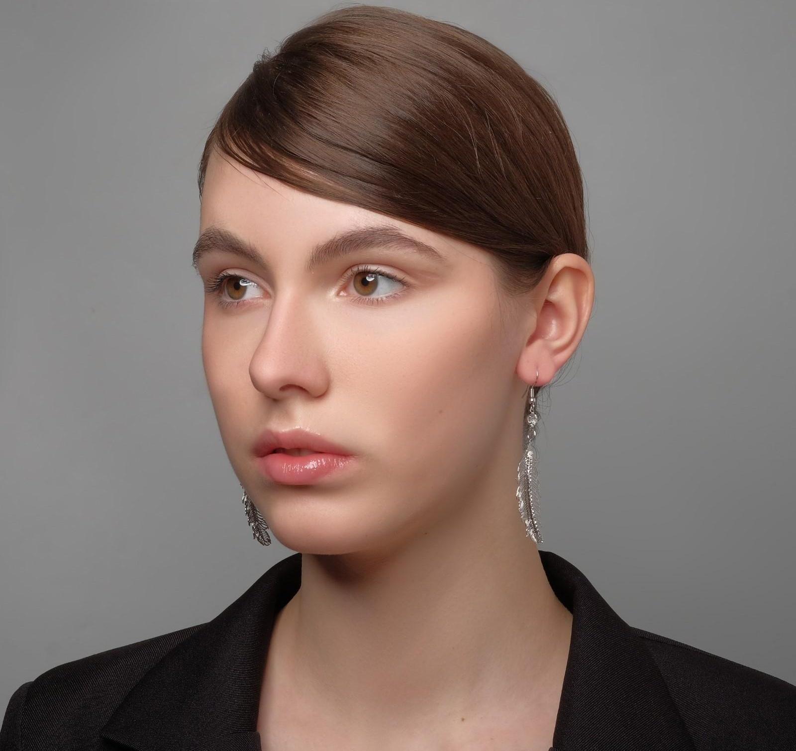 Серьги висячие 