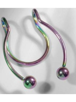 Пирсинг в нос (фейк для септума) 