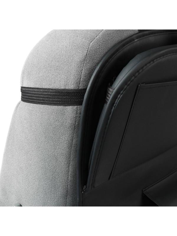 Органайзер на спинку сиденья 62×44 см, кож.зам, черный