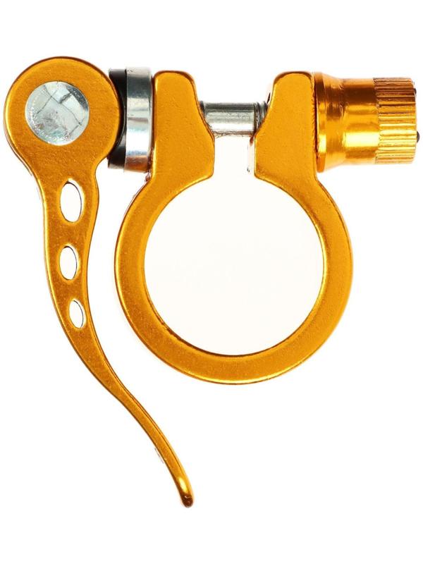 Хомут подседельный Dream Bike 28,6 цвет золотистый