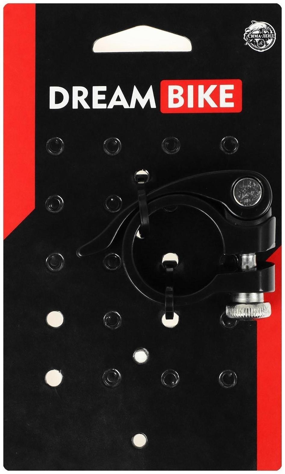 Хомут подседельный Dream Bike 28,6 мм, цвет черный